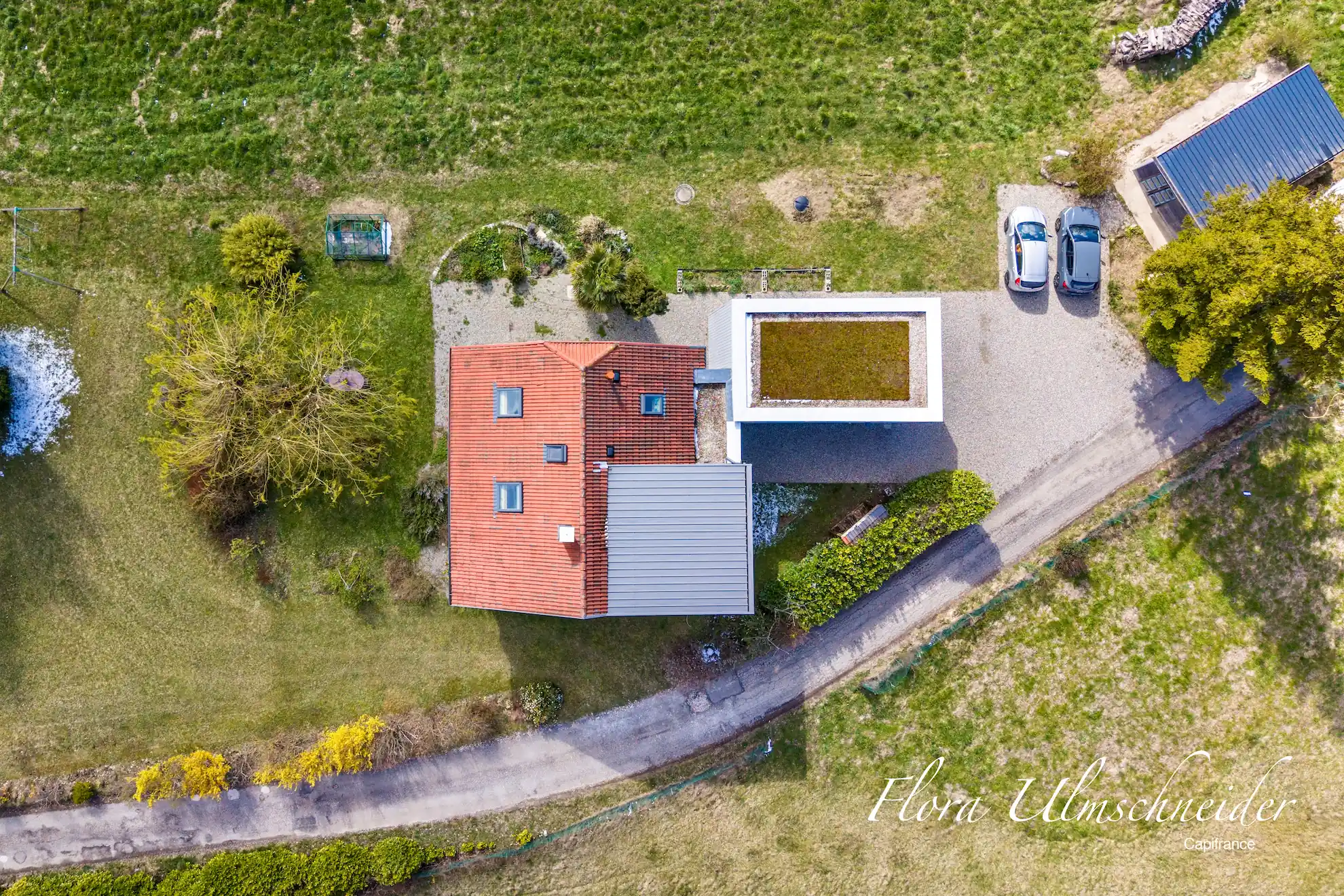 Reportage photo HDR - Salle de bain maison contemporaine vue lac du Bourget - Aelis Vision