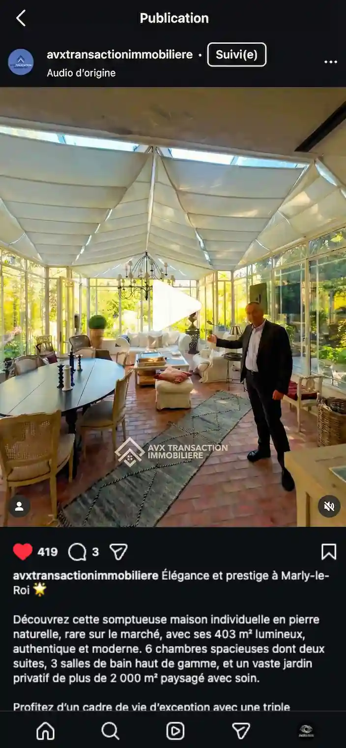 Réel Instagram Aelis Vision 1